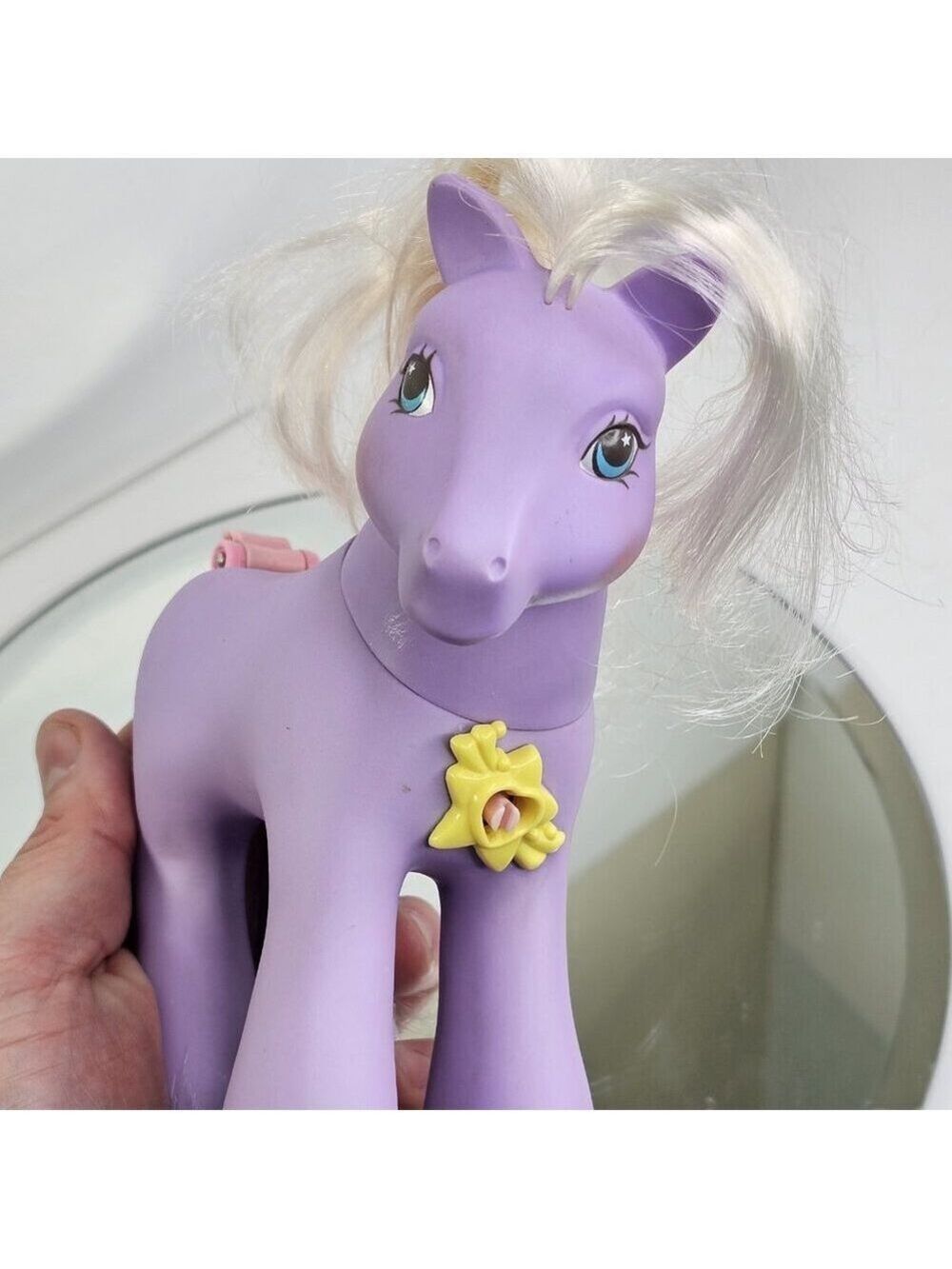 Vintage My Little Pony G1 Secret Surprise Stardazzle Purple *No Saddle*